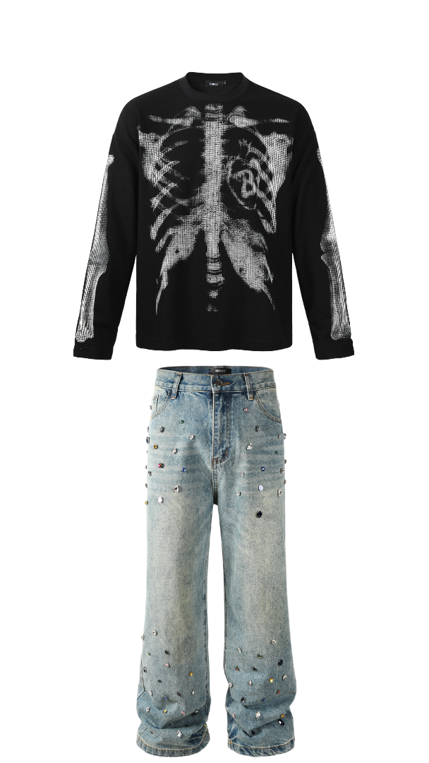 Skeleton Denim