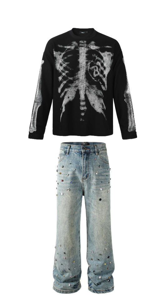 Skeleton Denim