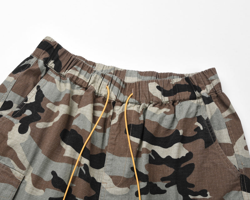 Camo Cargo Shorts