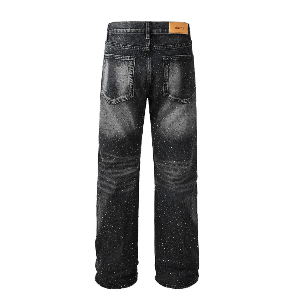 Noir Crystal Denim