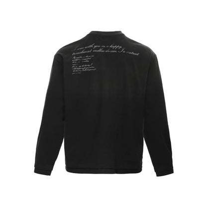Distress Henley Longsleeve
