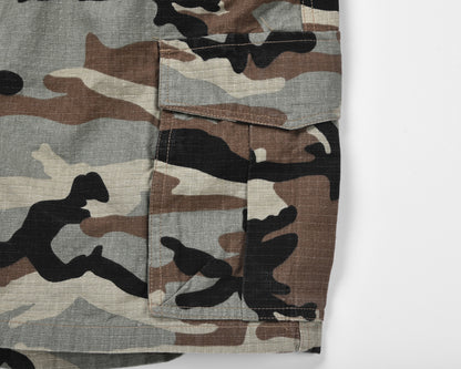Camo Cargo Shorts