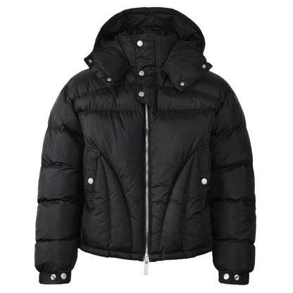 CROPPED PUFFER BLACK
