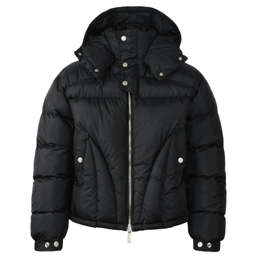 CROPPED PUFFER BLACK
