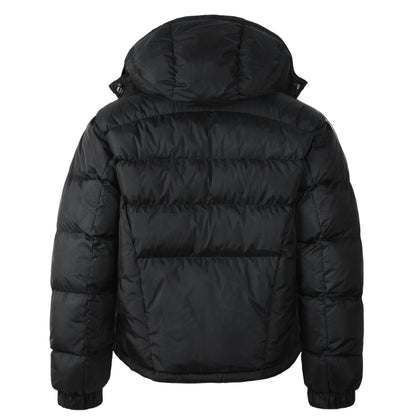 CROPPED PUFFER BLACK