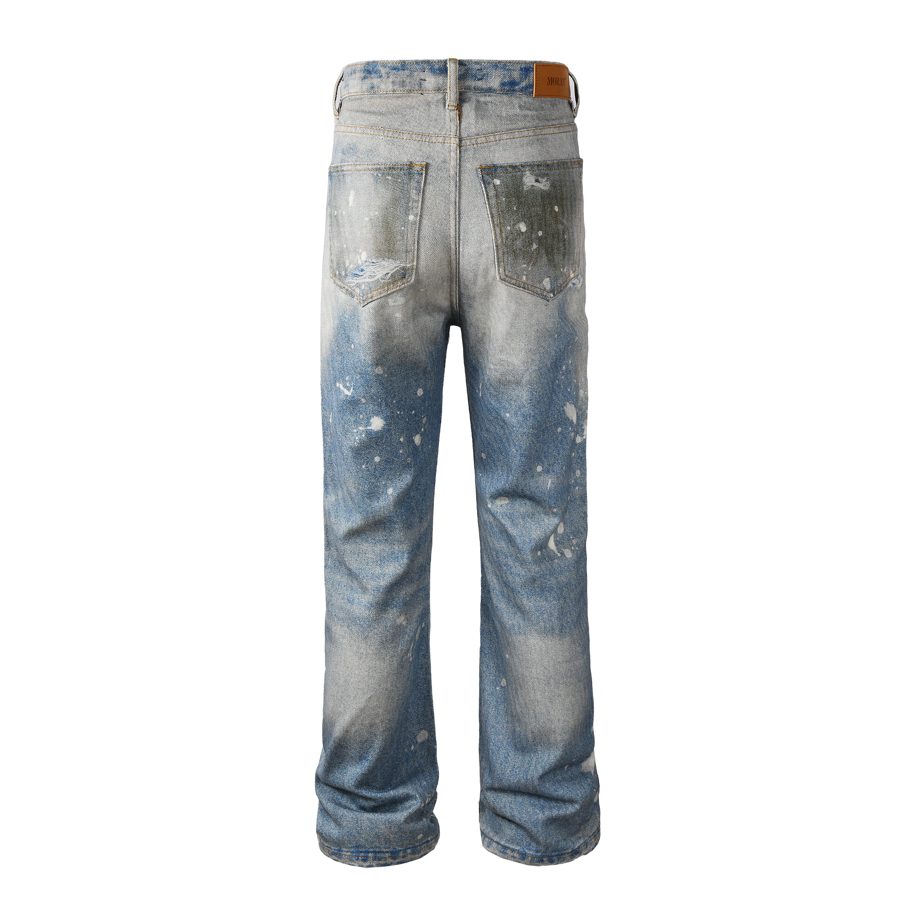 Neutral Distress Denim