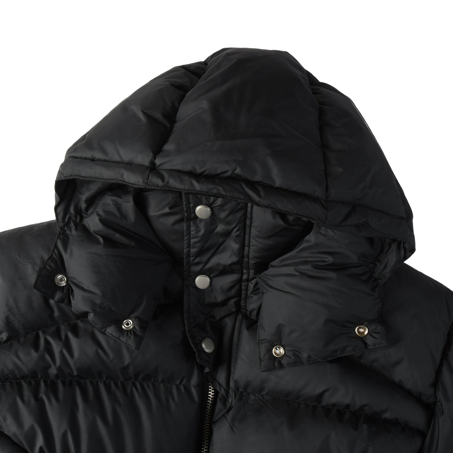 CROPPED PUFFER BLACK