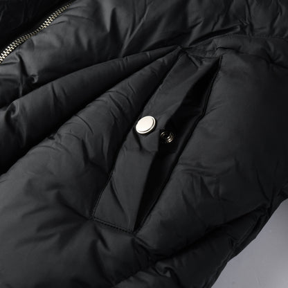 CROPPED PUFFER BLACK