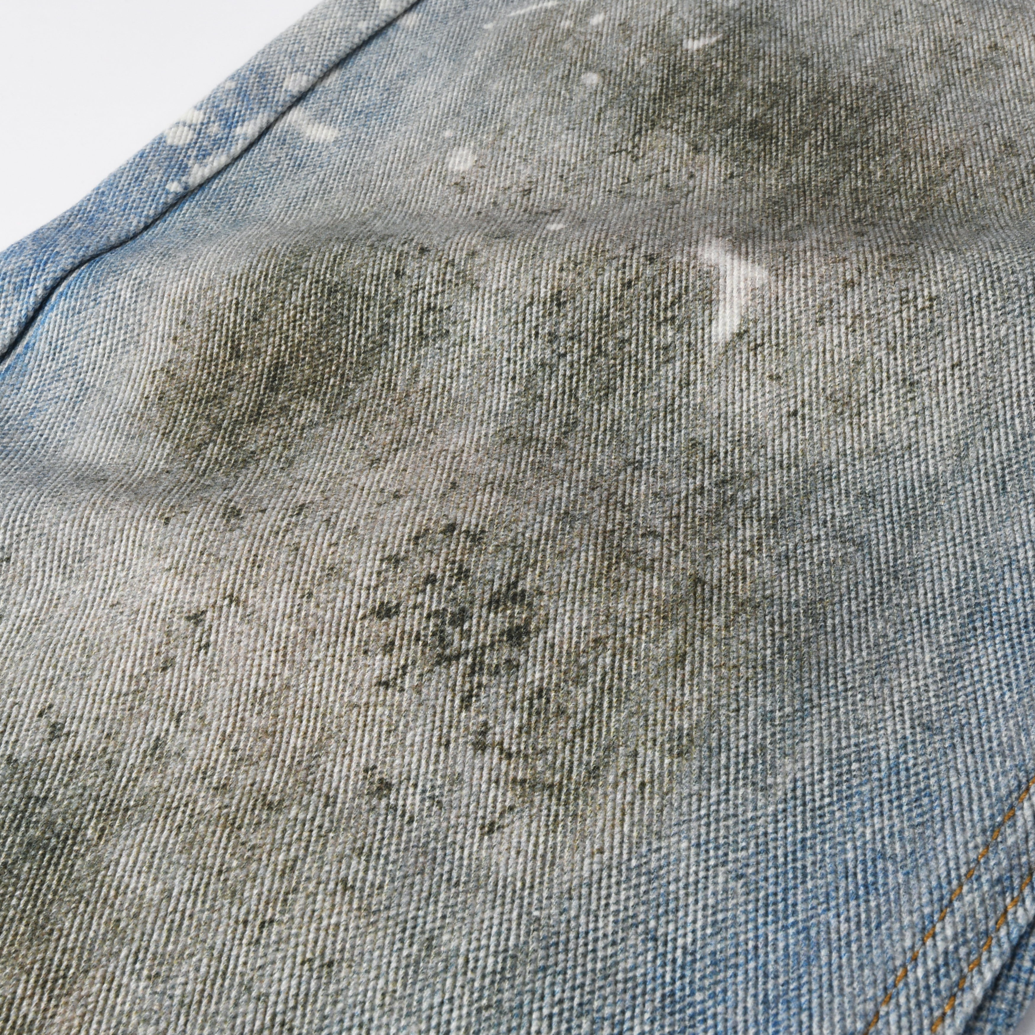 Neutral Distress Denim