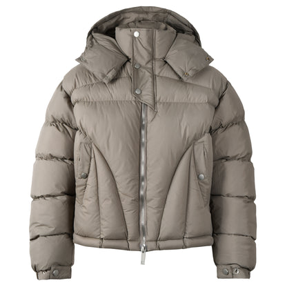 CROPPED PUFFER BLACK