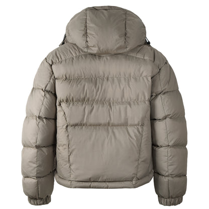 CROPPED PUFFER BLACK