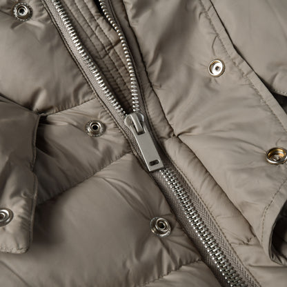 CROPPED PUFFER BLACK