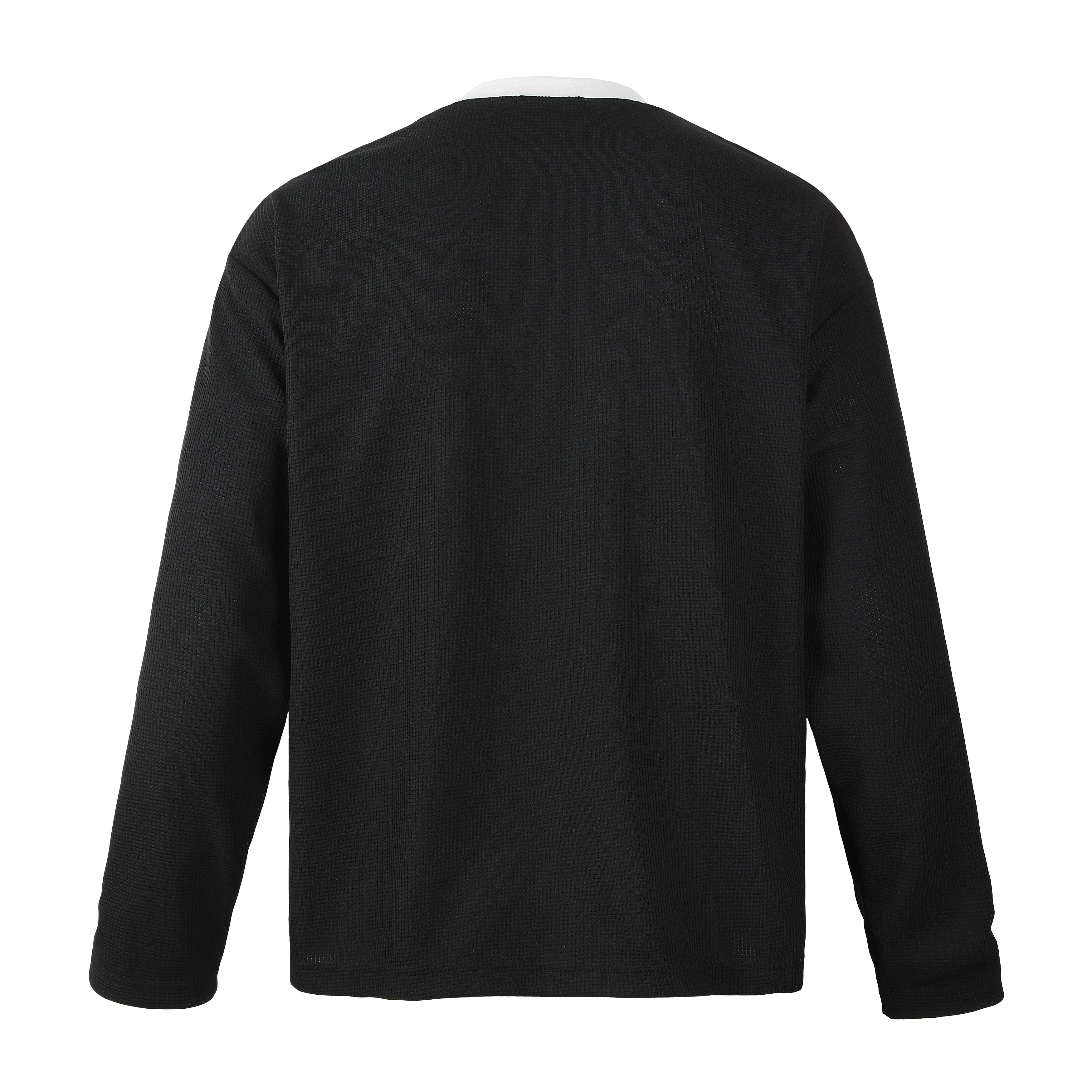 Vintage Varsity Longsleeve – Black