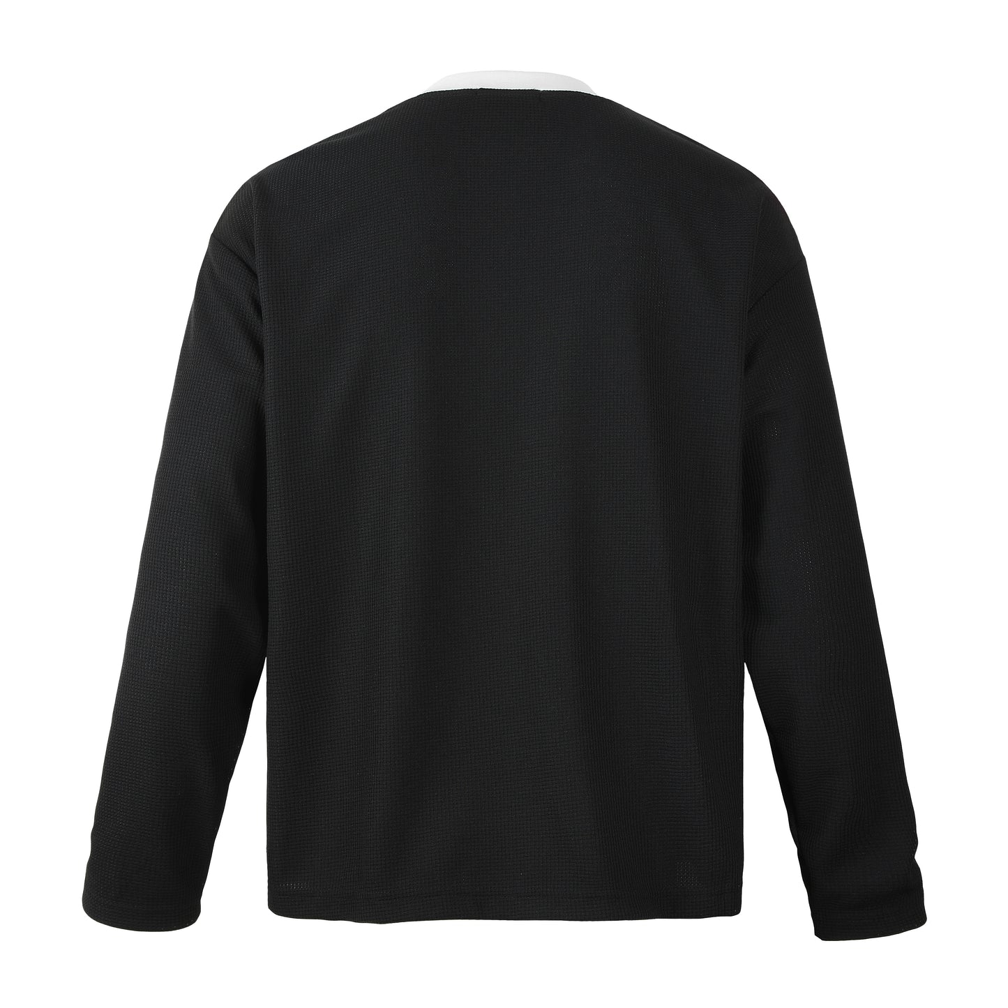 Vintage Varsity Longsleeve – Black