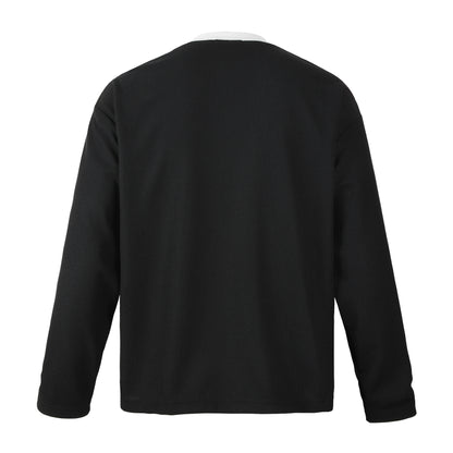 Vintage Varsity Longsleeve – Black