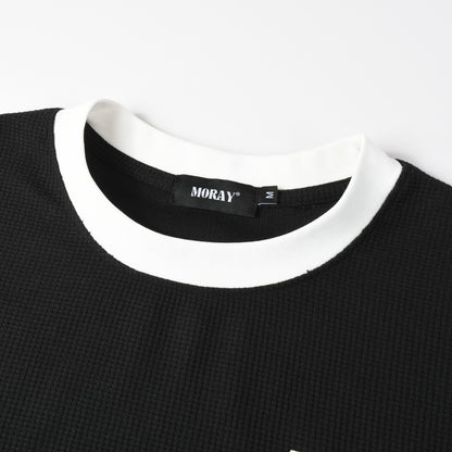 Vintage Varsity Longsleeve – Black