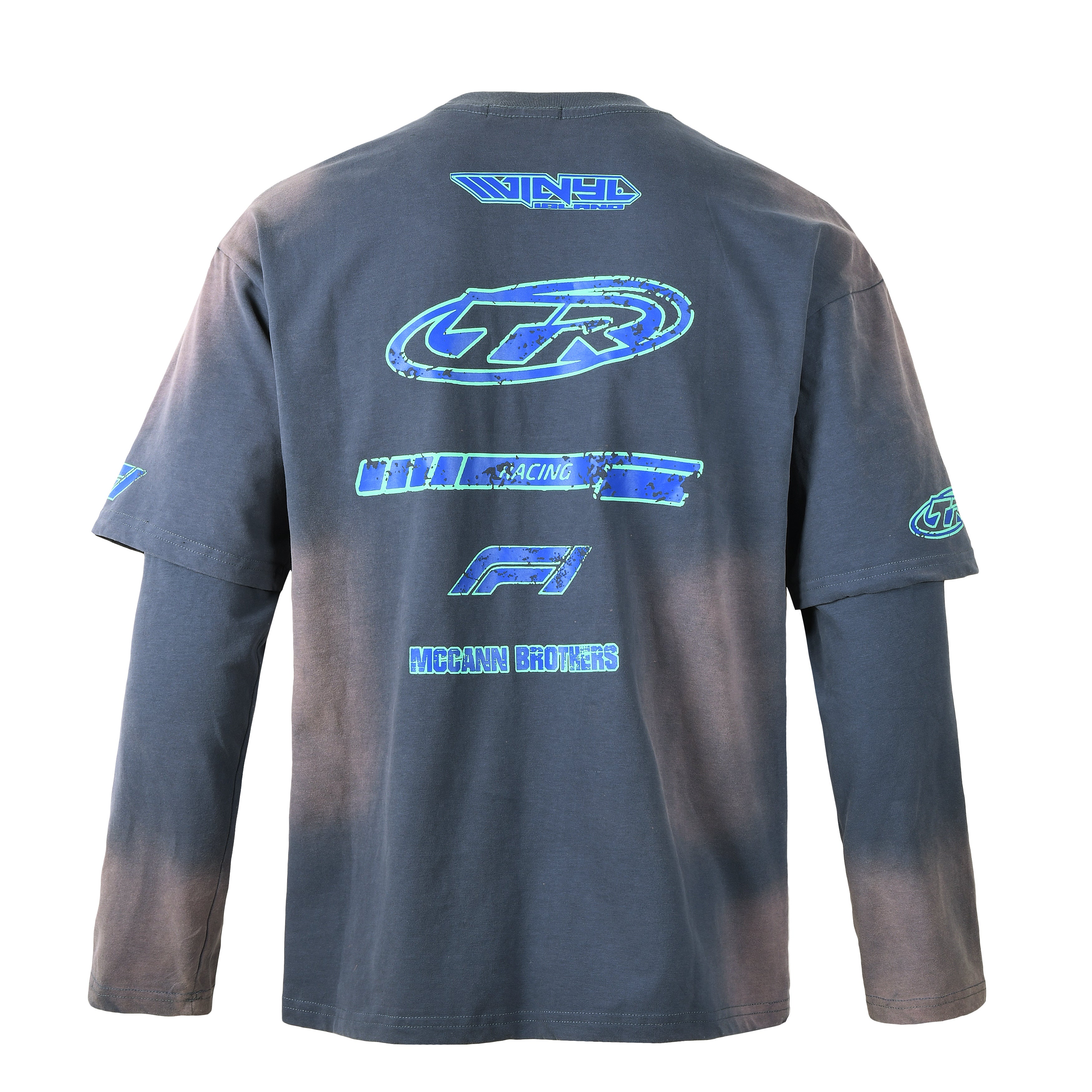 F1 LONGSLEEVE - NAVY BLEU