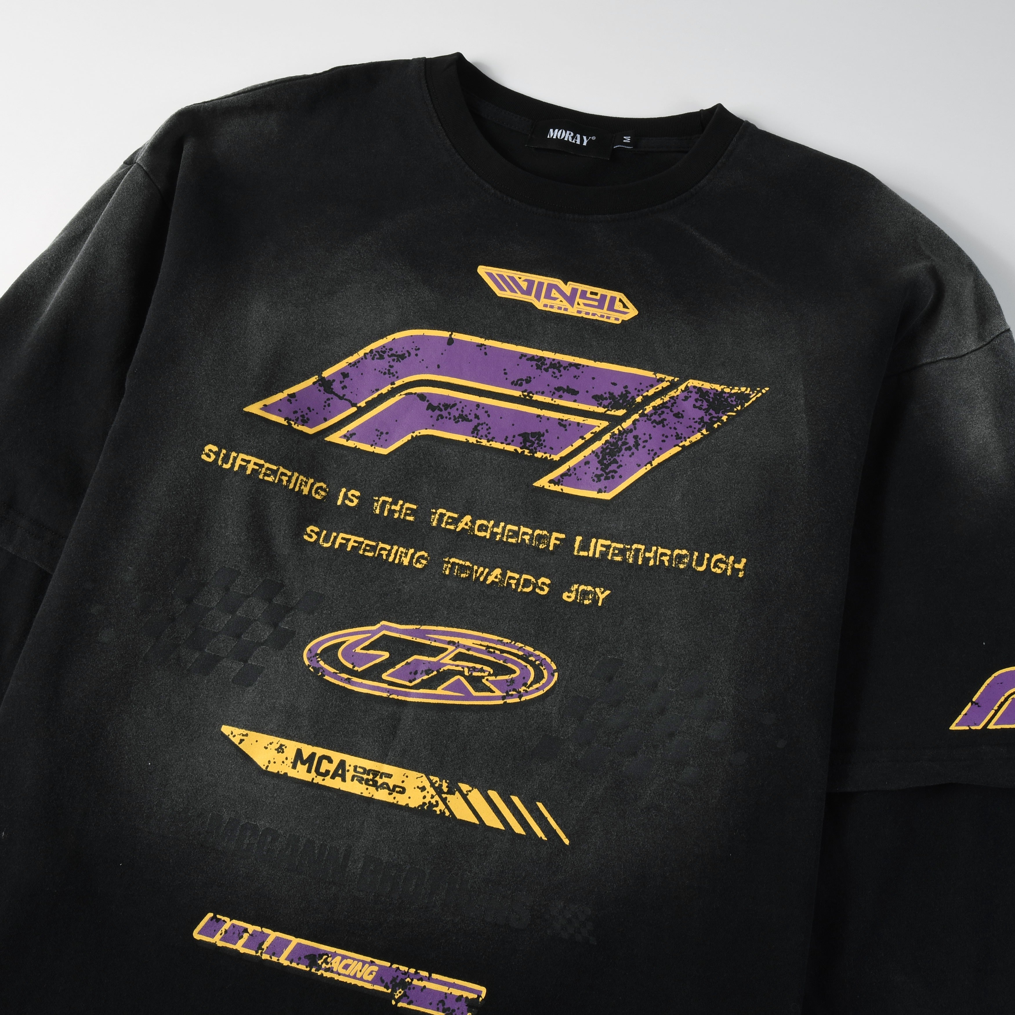 F1 LONGSLEEVE - BLACK
