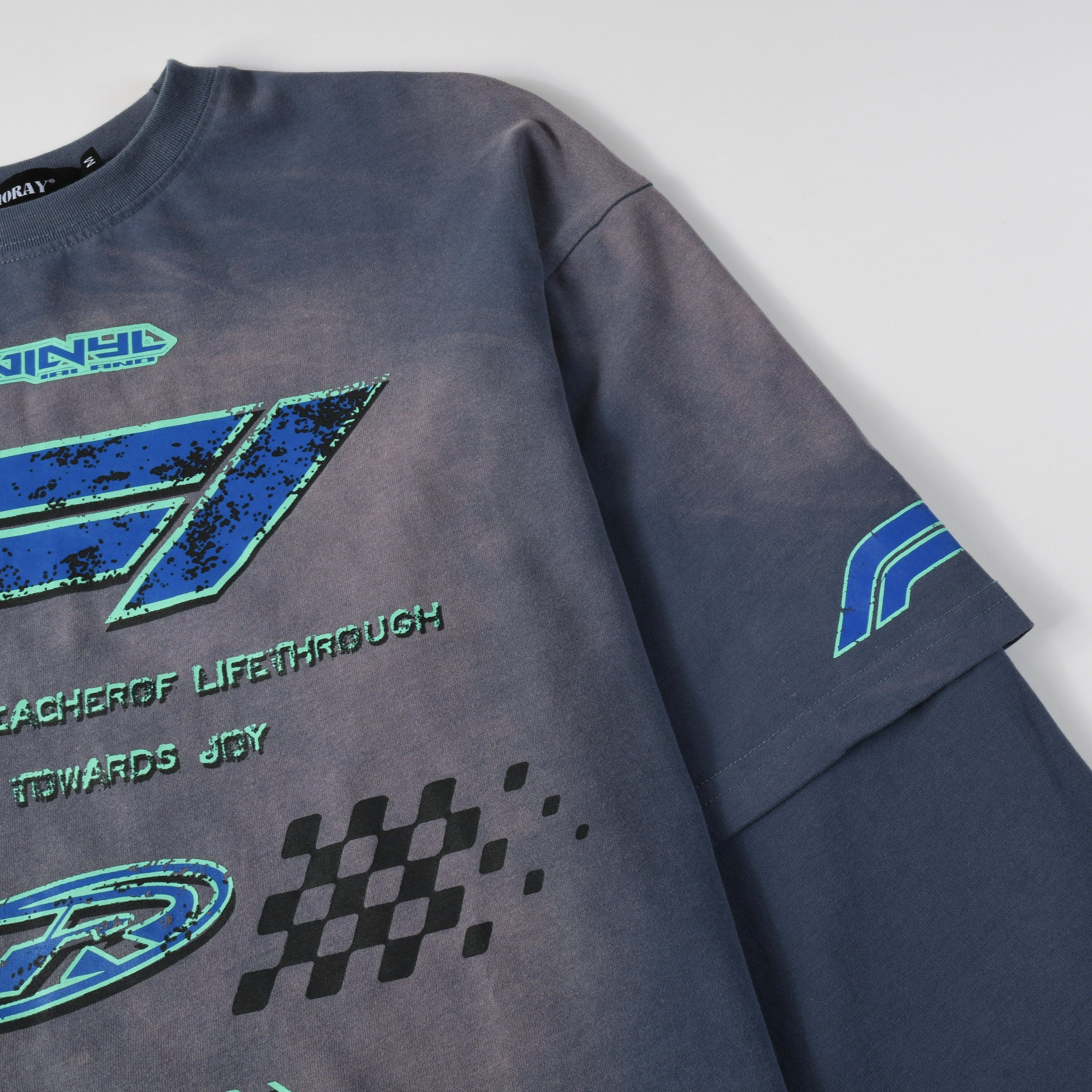 F1 LONGSLEEVE - NAVY BLEU