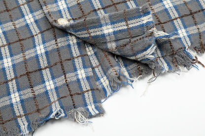 Frayed Plaid Shirt